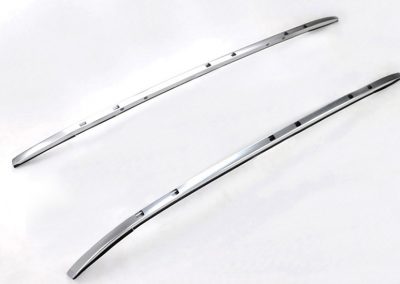 Curved aluminium vehicle components
