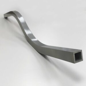 Aluminium Bending Hollow Square Extrusion S Bend