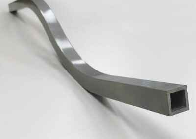 Aluminium Bending Hollow Square Extrusion S Bend